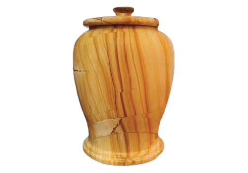 INT-Teakwood Marble Adult Urn